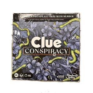 Clue Conspiracy Board Game Hasbro Gaming Ages 14 Complete
